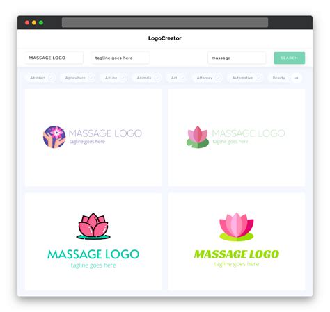 massagebook logo|Massage Logo Maker .